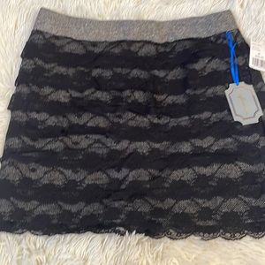 Black lace mini by forever 21